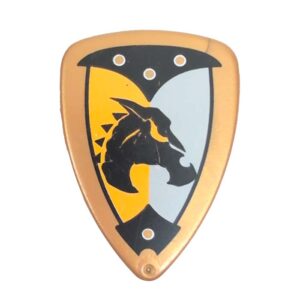 Playmobil Goud-Zwart Drakenschild