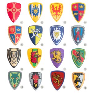 Playmobil Schild ridder ridderkasteel wapen toernooi beschermend schild valk wolf