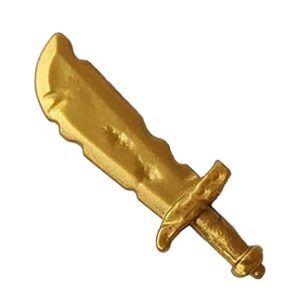 Dolk Geweer Sabel Zwaard Mes Goud en Zilver – 02 Zwaard kromzwaard breed blad roestig