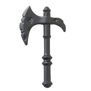 Playmobil Bijl Axe, groot, gebogen blad, roestig