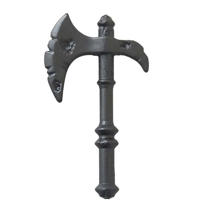 Playmobil Bijl Axe, groot, gebogen blad, roestig