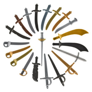 Zilveren Riddersabel