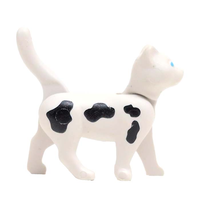 Playmobil Dier kat vlekken, blauwe ogen, Poes Staand