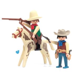 Playmobil 3304 Twee Cowboys te Paard