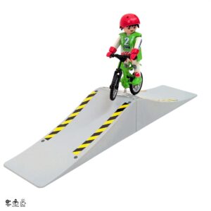 Playmobil Mountainbiker Met Ramp