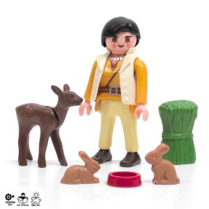 Playmobil 4970 Dierenverzorger Met hertje en konijnen