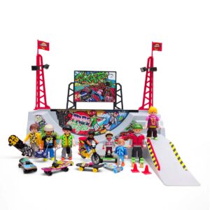 Playmobil 70168 City Action Skatepark met Halfpipe – Incl. Doos SpiksplinterNieuw