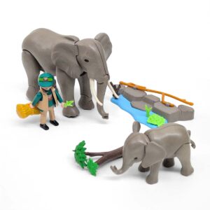 Playmobil 70324 Omheining met olifanten