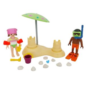 Playmobil 9085 Kinderen Met Zandkasteel