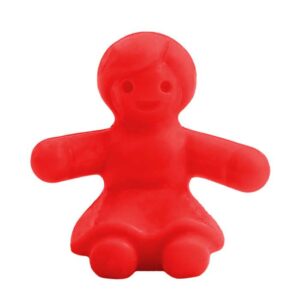 Knuffel Poppenmeisje Rood