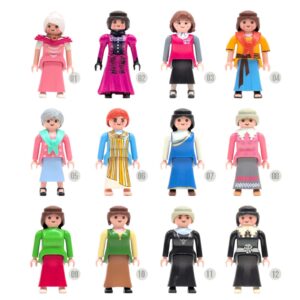 Playmobil Dames Poppetje Oma jurk Overzicht