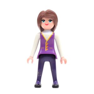 Playmobil Dame Ruiter in Paars-Wit