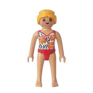 Playmobil Badpak Model zongebruine Dame