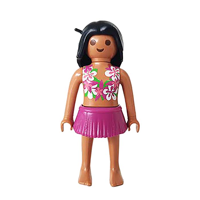 Playmobil Mama op vakantie met kort rokje Hawaii