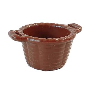 rietenmand donker bruin glanzend