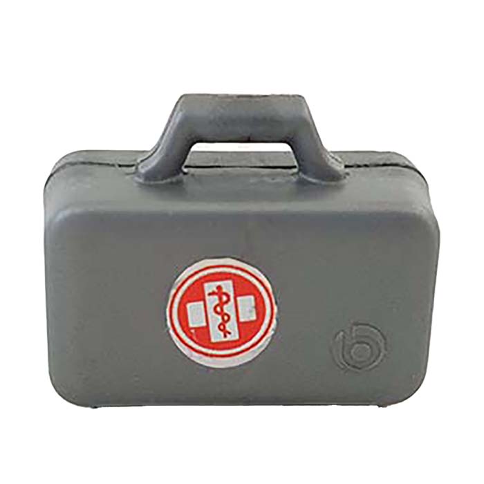 grijze koffer artslogo