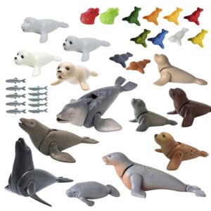 Playmobil Zeedieren – Zeehond, Vis, Visgraat, Knuffels, Zeeleeuw