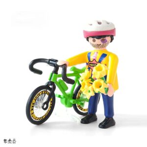 Racefietser Henk na Valpartij