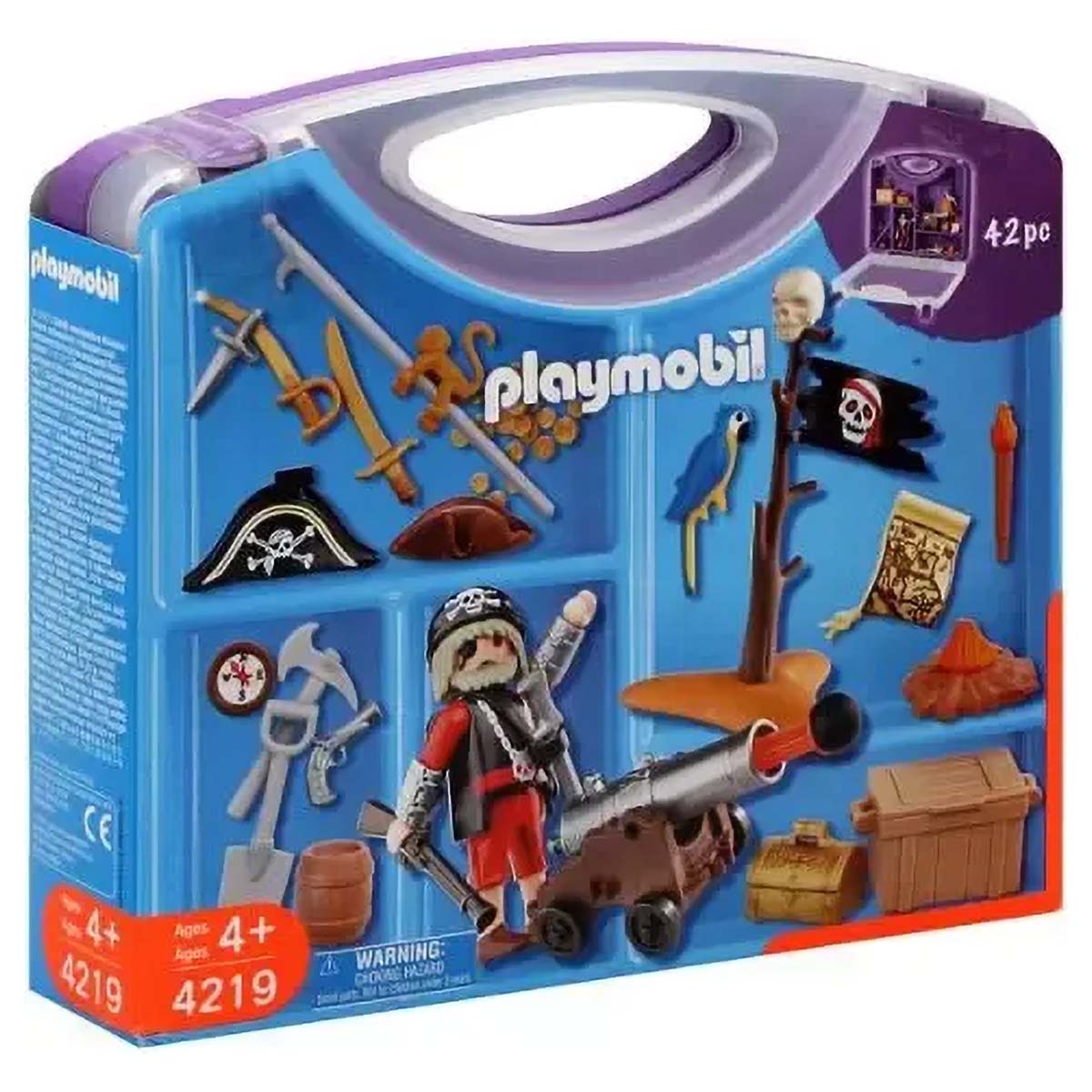 Playmobil 4219 Piraat in Meeneemkoffer