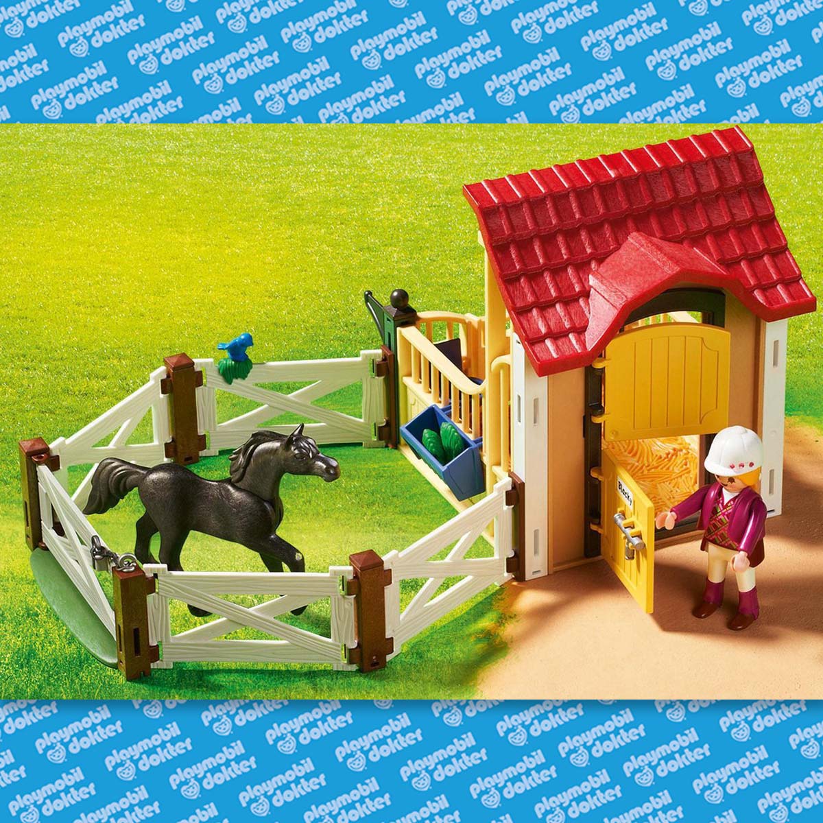 Playmobil 6934 Arabier Met Paardenbox