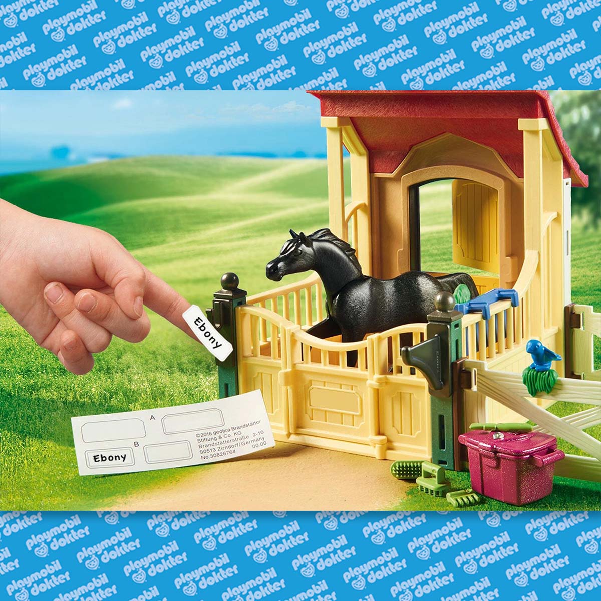 Playmobil 6934 Arabier Met Paardenbox