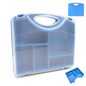 Playmobil Meeneemkoffer Large Blauw met transparante deksel en inlay