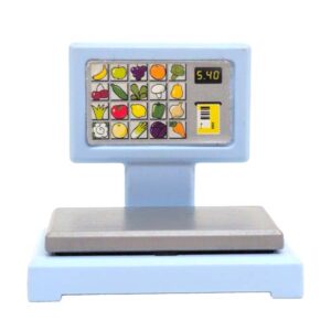 Weegschaal Groente Fruit afdeling Supermarkt