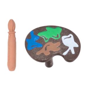 Playmobil pallet Schilder Bruin met kwast