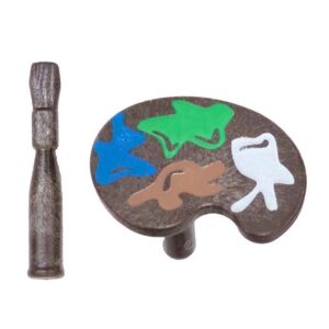 Playmobil Verfpallet Bruin