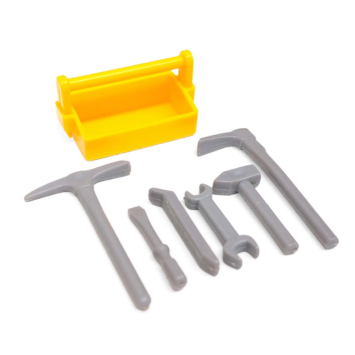 Playmobil Gereedschap Set – Klusset Grijs met Gele Bak 7dlg - Afbeelding 2