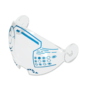 05_520203 Playmobil Hoed Helm Motorhelm