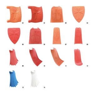 Playmobil Vintage Vlag Schild Cape