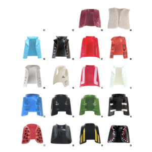 Playmobil Overzicht Kleding Jas deel 3