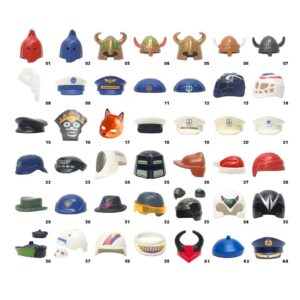 Playmobil Specials Deel 1 – Hoed, Pet Kerstmuts, Helm, Masker, Handdoek