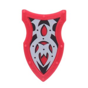 Playmobil Schild met wolvenridder print