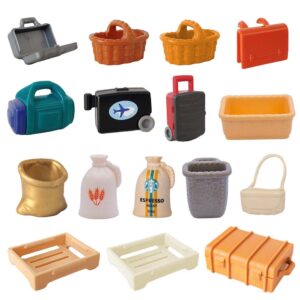 Playmobil Manden koffers tassen voorraadkisten