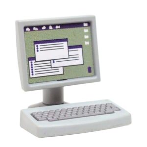 Computer. met toetsenbord