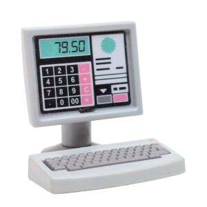 Computer. met toetsenbord