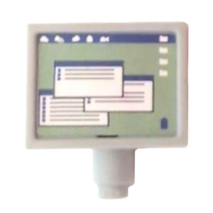 Computer. met toetsenbord