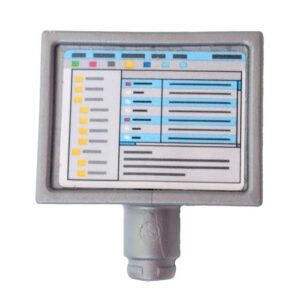 Computer. met toetsenbord