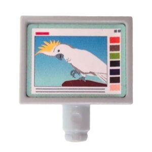 Computer. met toetsenbord