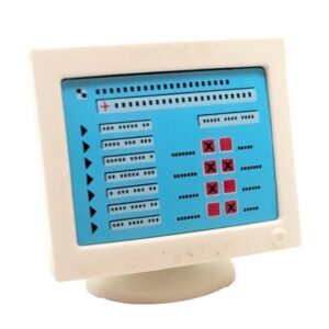 Computer. met toetsenbord