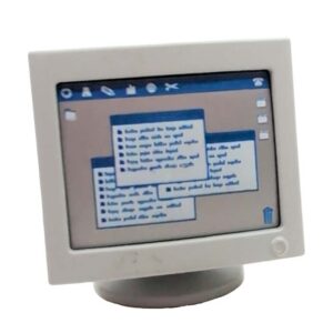 Computer. met toetsenbord