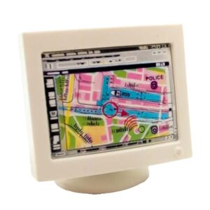 Computer. met toetsenbord