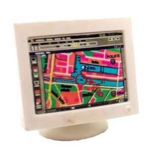 Computer. met toetsenbord