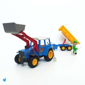 Playmobil 3073 Trekker met hooiwagen