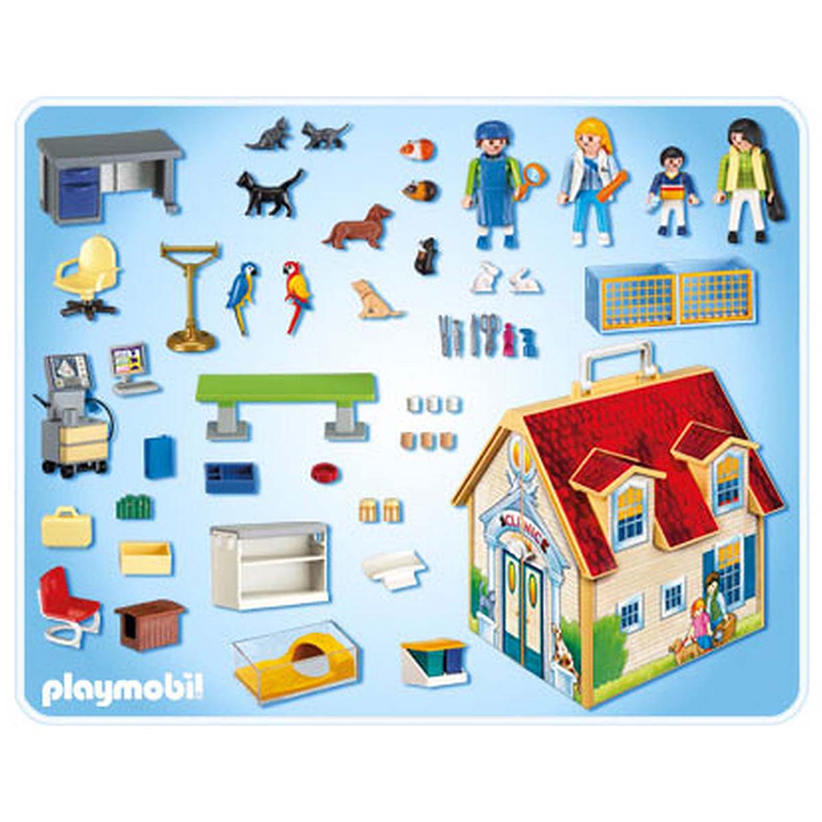 Playmobil 4374 Meeneem Dierenkliniek - Afbeelding 9