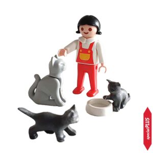 Playmobil 4605 Meisje Met Poezen