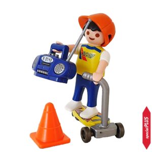 Playmobil 4636 Jongen Op Kickboard/ Skateboard