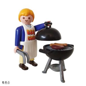 Playmobil BBQ bij Oom Peter in Zeeland